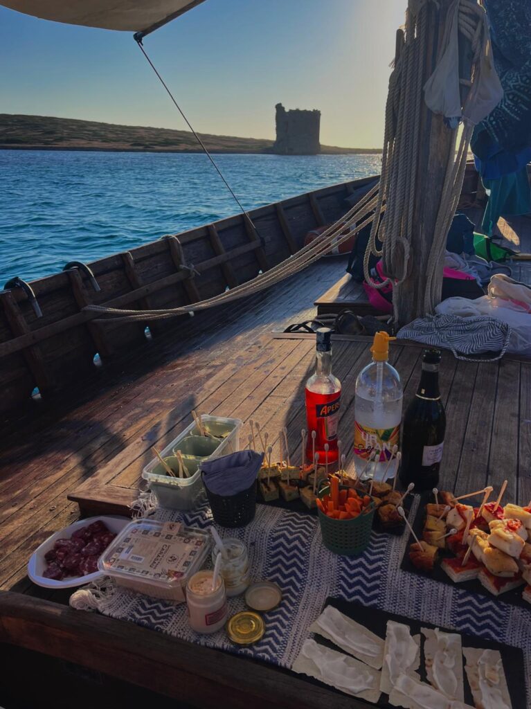aperitivo bordo gozzo stintino
